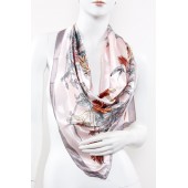 Fashion Square Silky Scarf 11 90x90cm